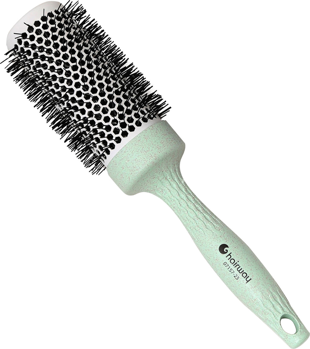 Hairway Thermo-Bürste "Organica" in Minzgrün Ø 43/59mm / SKU 07157-23