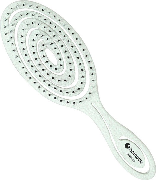 Hairway Ovale Bürste Organica Minzgrün / SKU 08095-23