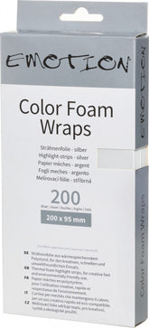 Efalock EMOTION COLOR FOAM WRAPS 20CM SILBER