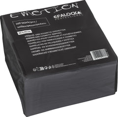 Efalock Emotion Kosmetikservietten Schwarz