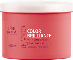 Wella Invigo Color Brillance Vibrant Color Maske Fine Normal 500 ml