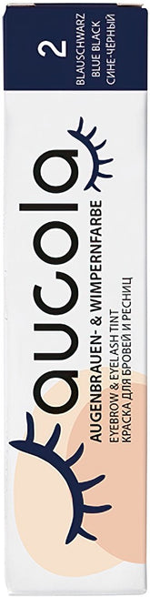 Aucola Augenbrauen & Wimpernfarbe 2 Blauschwarz 15 ml