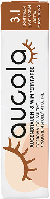 Aucola Augenbrauen & Wimpernfarbe 3.1 Lichtbraun 15 ml