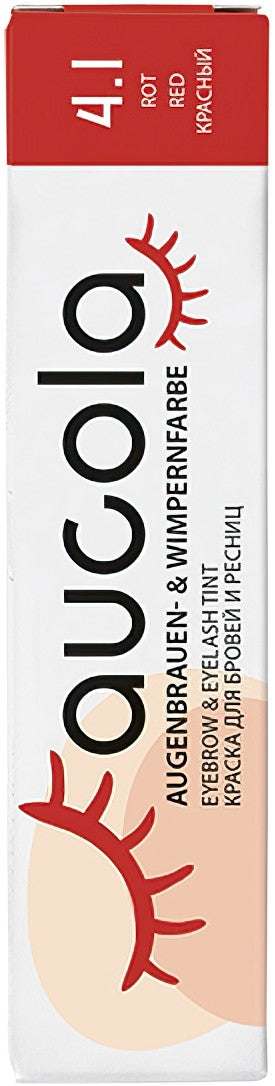 Aucola Augenbrauen & Wimpernfarbe 4.1 Rot 15 ml