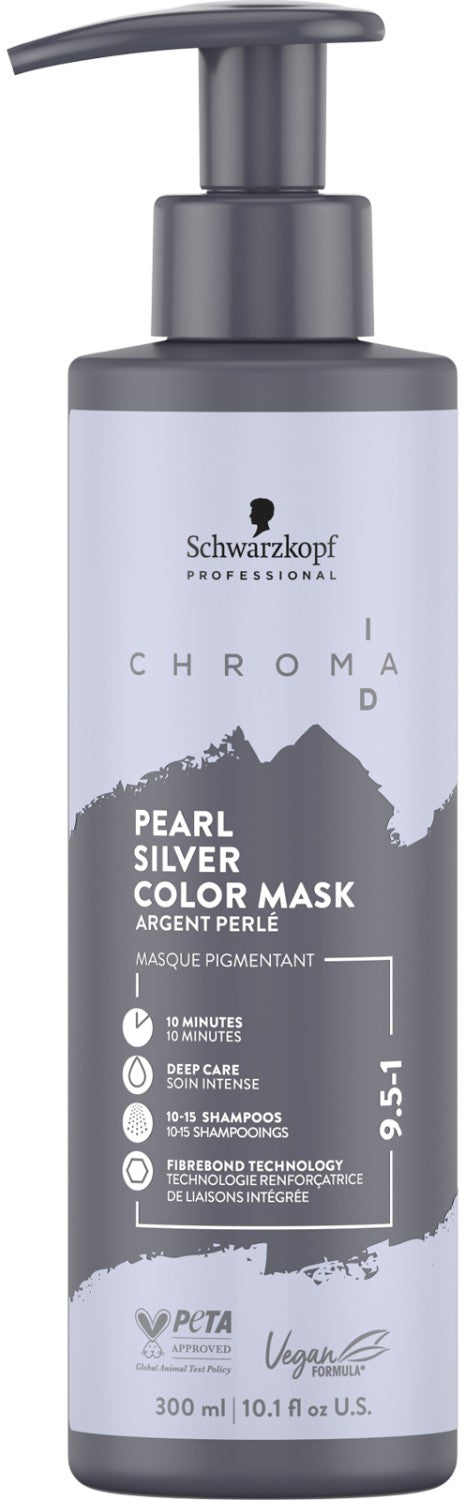 Schwarzkopf Chroma ID Pearl Silver Color Mask 9.5 1 300 ml
