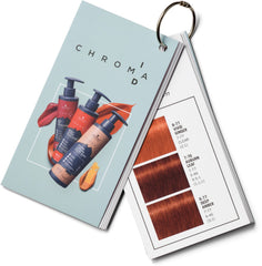 Schwarzkopf Chroma ID gedruckte Farbkarte