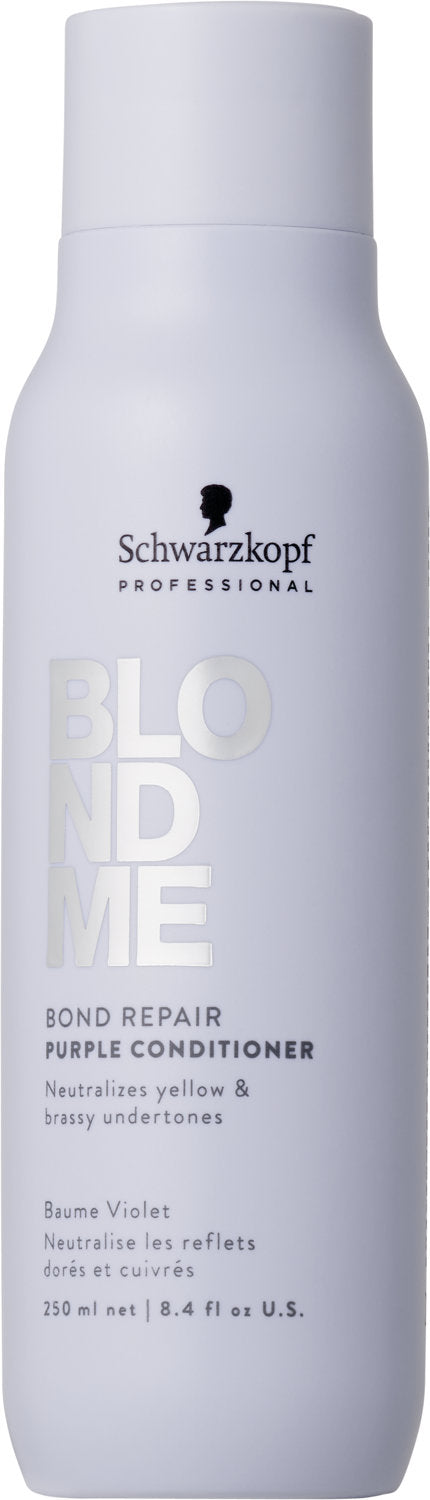Schwarzkopf BlondMe Bond Repair Purple Conditioner 250 ml