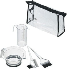 Comair Färbe Zubehör Set 5 teilig transparent