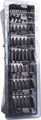 Wahl Professional Nylon Aufsteckkamm-Set - 8 St. schwarz / SKU 3170-500
