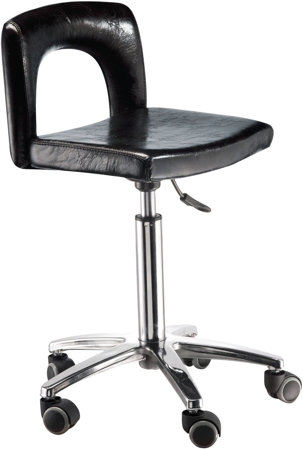 Hairway Rollhocker Flash schwarz