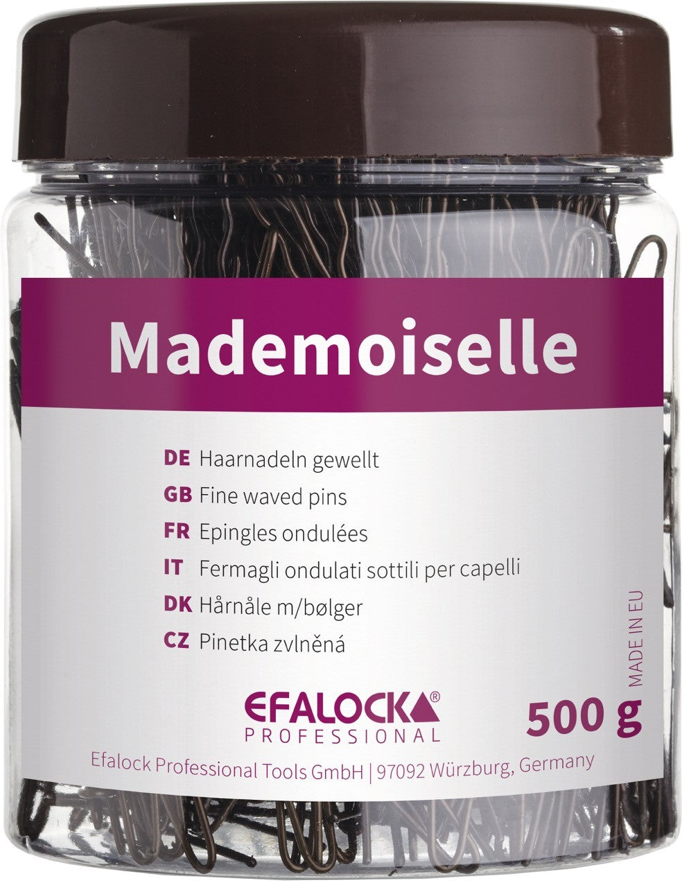 Efalock Mademoiselle 65 mm Braun 500 g