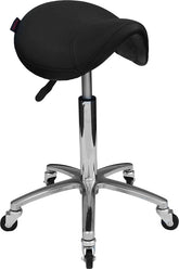 Hairway Sattelhocker „Profi” schwarz/chrom / SKU 51890-YD29
