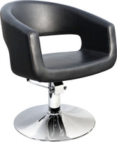Hairway Friseurstuhl "Retro” schwarz / SKU 56083-YD29