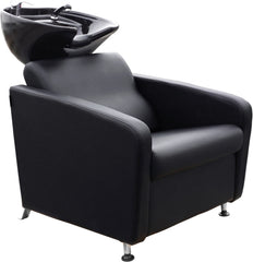 Hairway Rückwärtswaschbecken "Domino" schwarz / SKU 57009-YD29-B