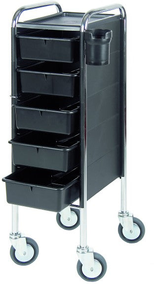 Efalock Piccolo 84 5 schwarz mit High Wheels