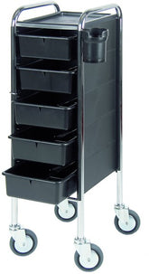 Efalock Piccolo 84 5 schwarz mit High Wheels