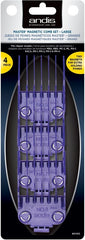 Andis Master Dual Magnet Large 4 Comb Set