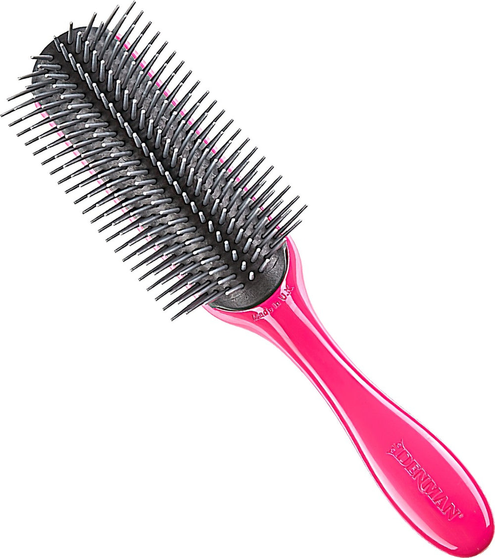Denman D4 Fashion Effects Pink mit grauen Borsten