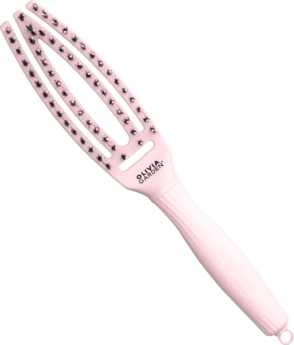 Olivia Garden Fingerbrush Combo Small Pastel Pink
