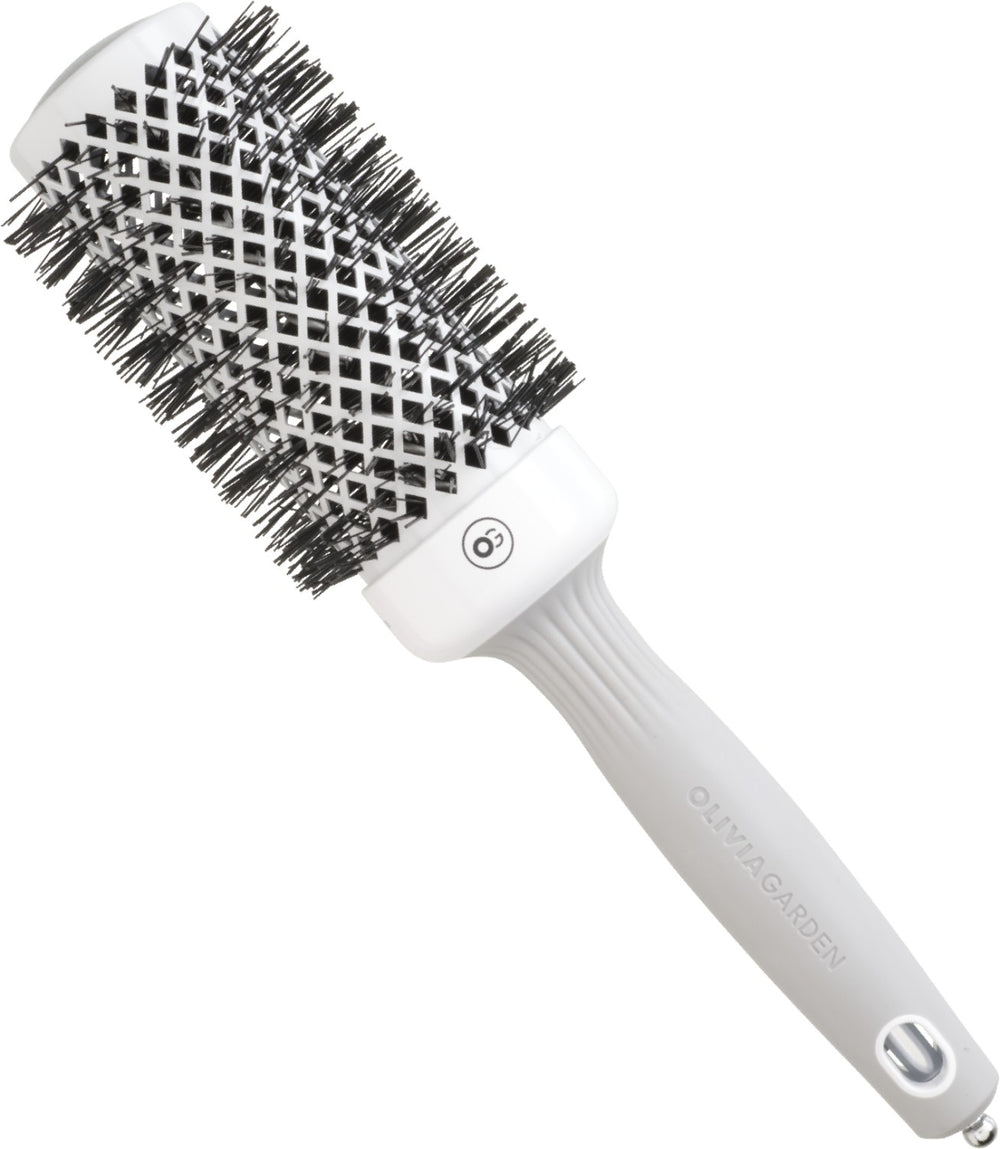Olivia Garden Expert Blowout Shine White & Grey 45 mm