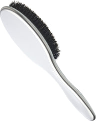 Olivia Garden Expert Care Oval Silber mit Wildschweinborsten