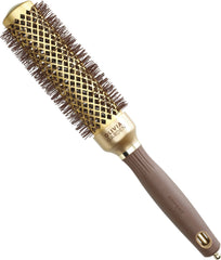Olivia Garden Expert Blowout Speed Wavy Bristles Gold Brown 35 mm