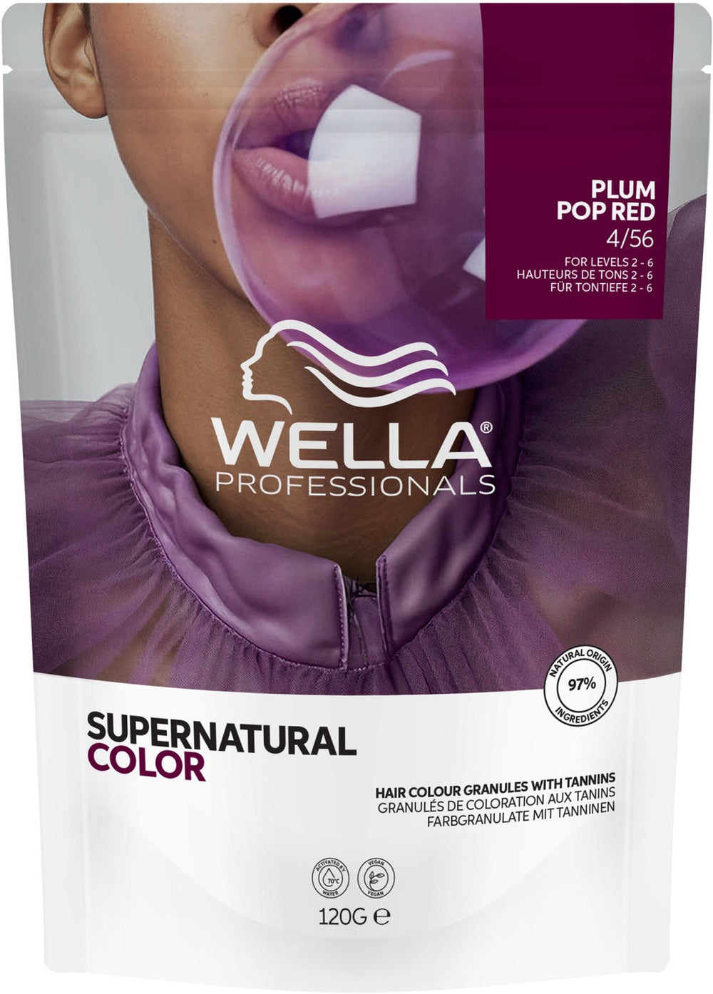 Wella Supernatural 4/56 Plum Pop Red / SKU CT-4643-456