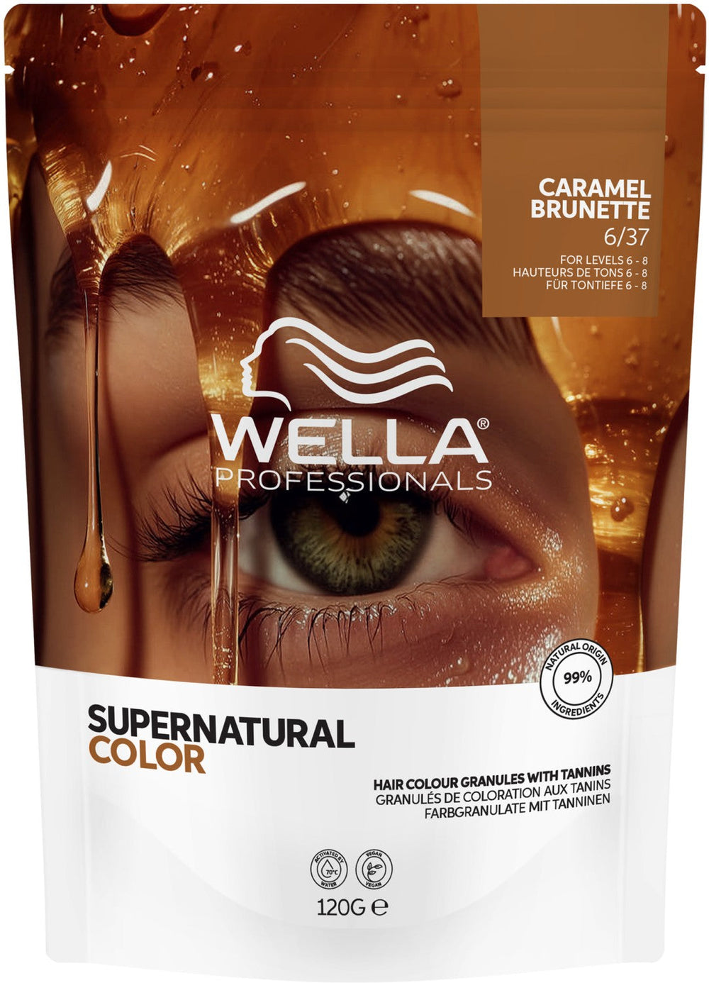 Wella Supernatural 6/37 Caramel Brunette / SKU CT-4643-637