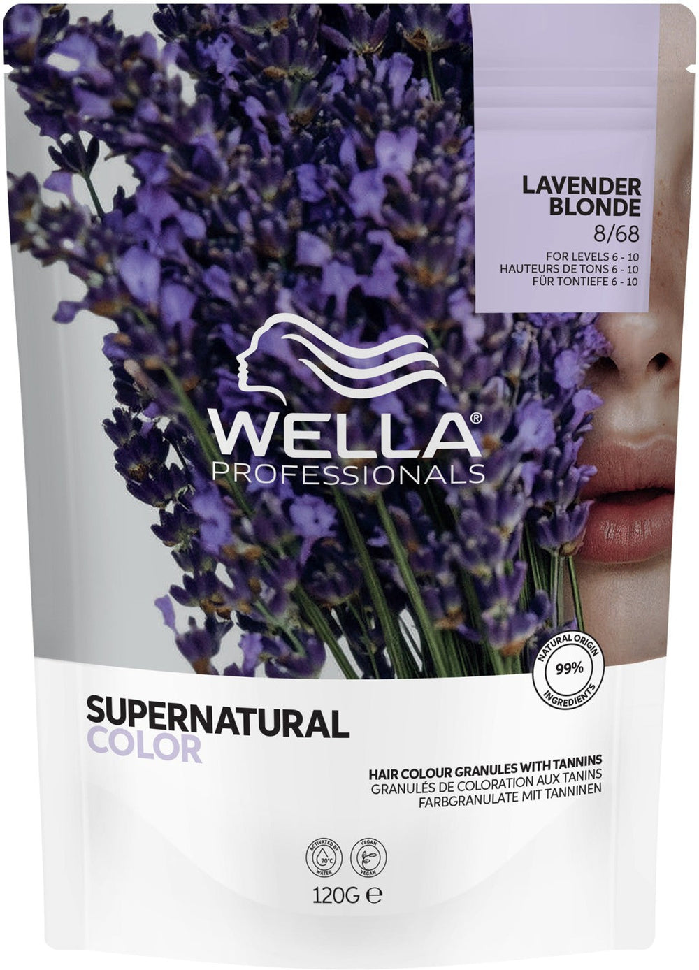 Wella Supernatural 8/68 Lavender Blonde / SKU CT-4643-868