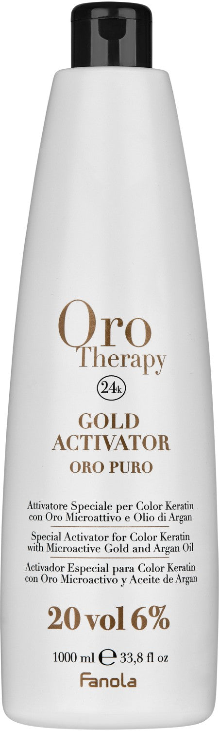 Fanola Oro Therapy Gold Activator 6 20 Vol 1000 ml