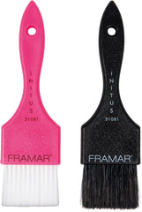 Framar Power Painter Hair Color Brush Black & Pink