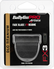 BaByliss PRO FX3 Clipper Fade Blades DLC Titanium