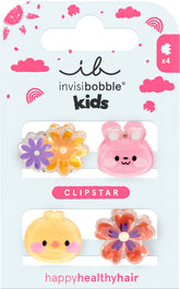 invisibobble Clipstar Glow Bloom Kids / SKU IB-CK-EA-102