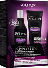 Kativa Xpress Anwendung nach der Keratin Haarglättung