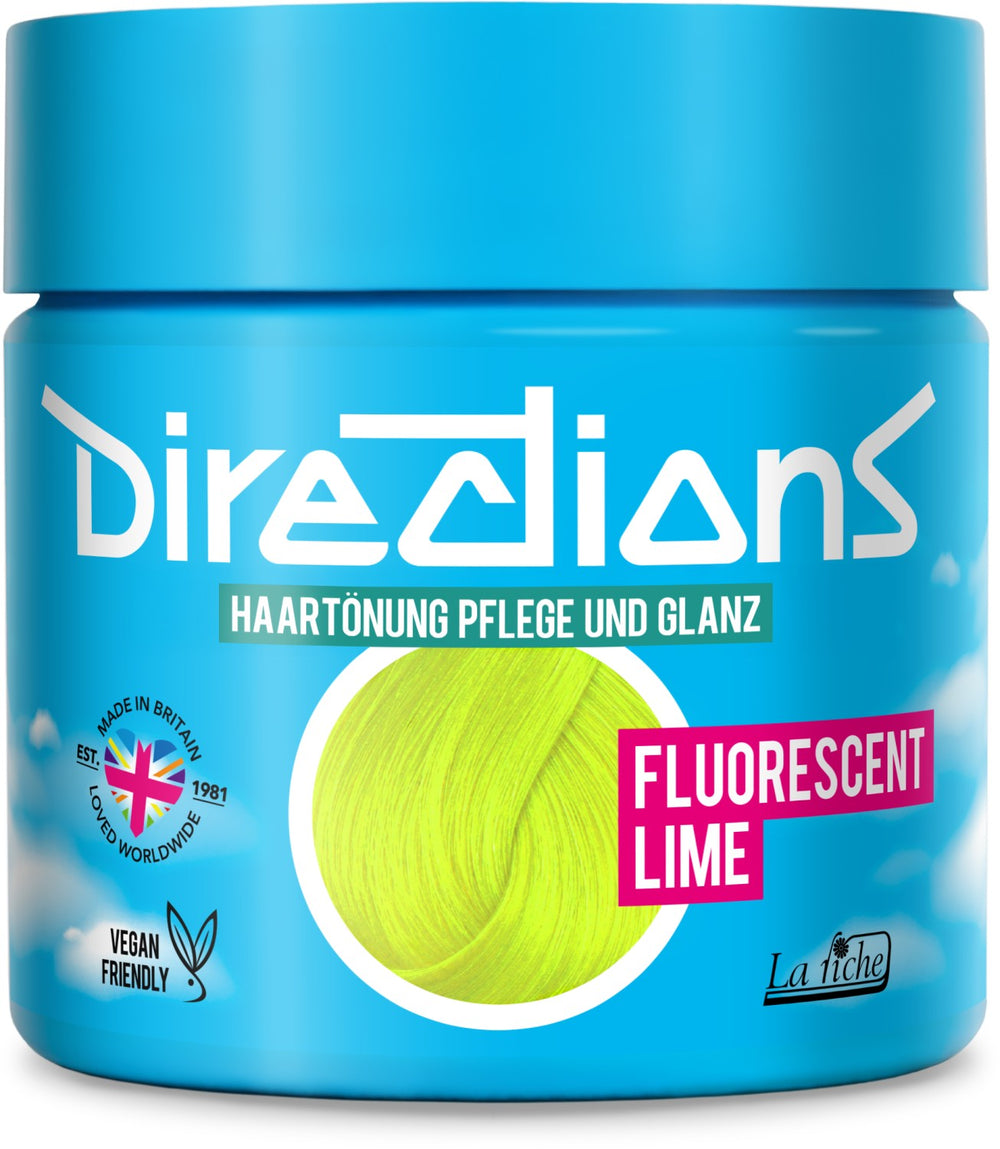 Directions Fluorescent Lime