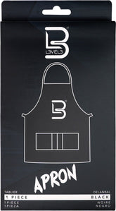L3VEL3 Schürze Schwarz