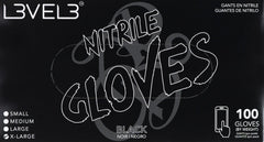 L3VEL3 Nitrilhandschuhe XL Black