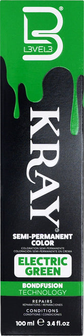 L3VEL3 Kray Color Electric Green 100 ml