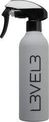L3VEL3 Gummierte Sprühflasche Grau