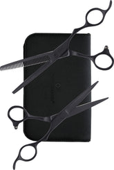 Olivia Garden Silkcut Pro Matt Black 500 Set