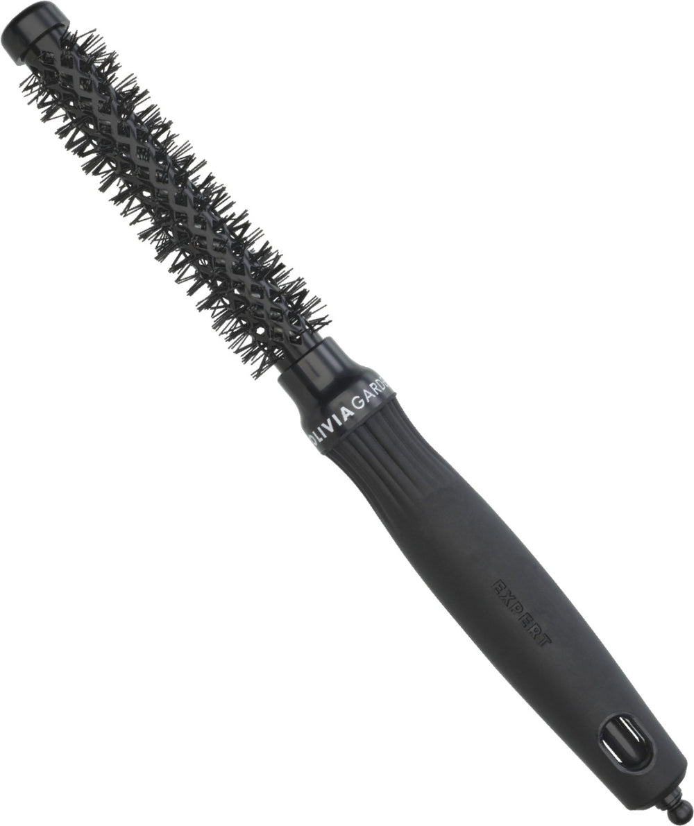 Olivia Garden Expert Blowout Shine Black 15 mm