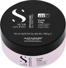 Alfaparf Milano Semi di Lino Style&Care Funk Clay 90 ml