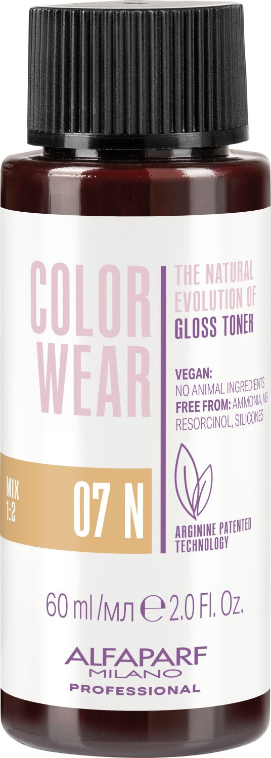 Alfaparf Milano Color Wear Gloss Toner 07N