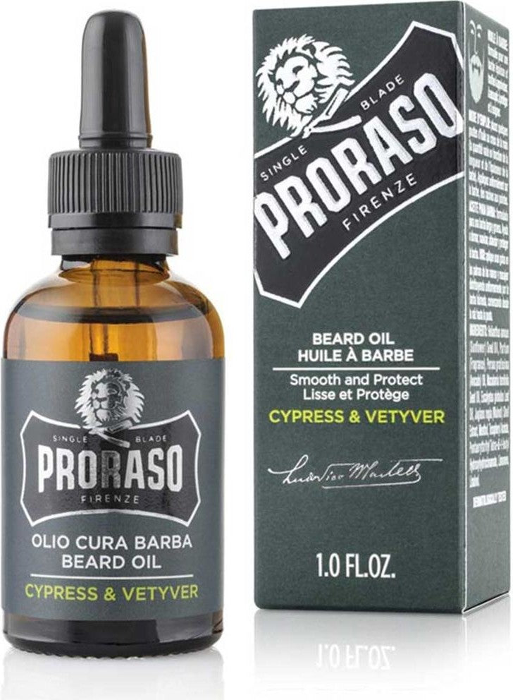 Proraso Beard Oil Cypress and Vetyver 30 ml