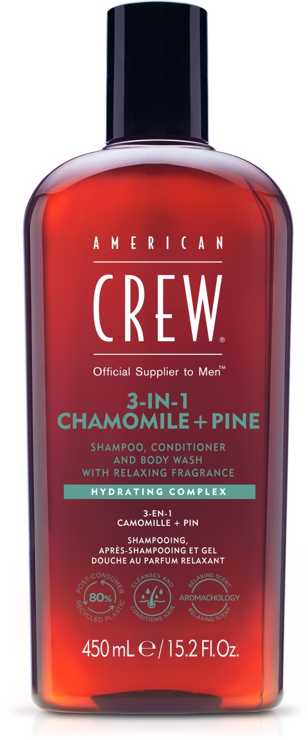 American Crew 3 In 1 Chamomile & Pine 450 ml