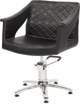 Original Best Buy Concorde Friseurstuhl Schwarz mit 5 Stern Basis