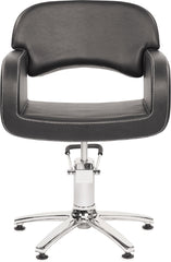 Original Best Buy Opera Friseurstuhl Schwarz mit 5 Stern Basis