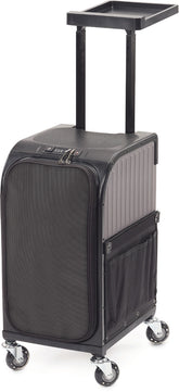 Sibel RollerCoaster Stoolcase Rollhocker Koffer Titanium