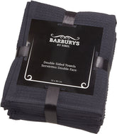 Barburys Double Side Baumwolltuch schwarz