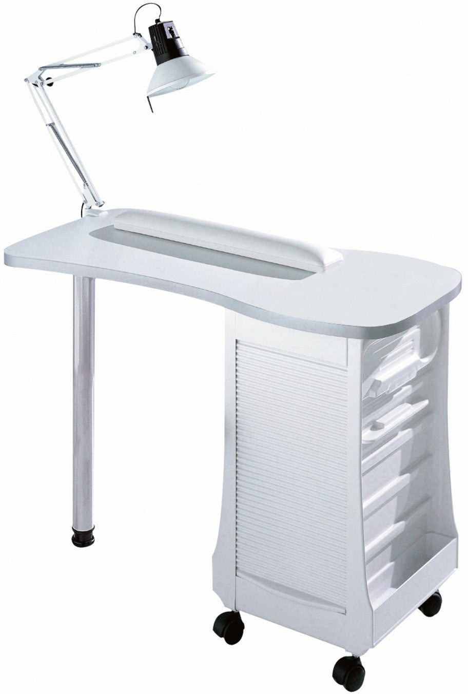 Sibel Maniküre Tisch Weiss B93 x T48 x H74 cm
